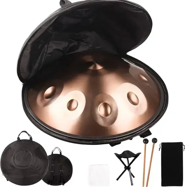22 Inches 432hz Professional in D Minor Steel Handpan 4