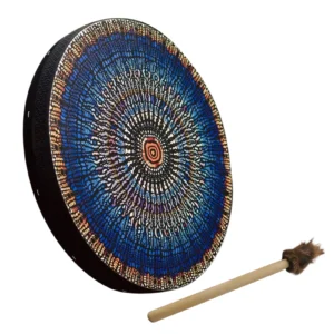 Vegetarian Shamanic Drum 25cm Shaman Drum Home Ornament Wooden Shamanic Drum The Siberian Drum Spirit Music Easter Gifts 1