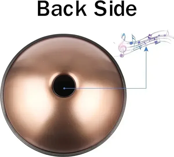 22 Inches 432hz Professional in D Minor Steel Handpan 3