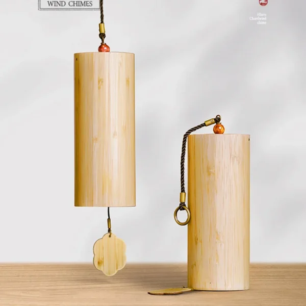 Carillons en Bambou Naturel 8 Tones 4