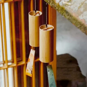 Carillons en Bambou Naturel 1
