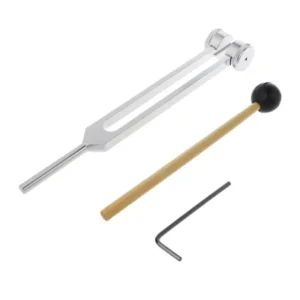 Diapason 128Hz avec Maillet et Clé Allen 1