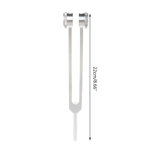 Diapason 128Hz avec Maillet et Clé Allen 6