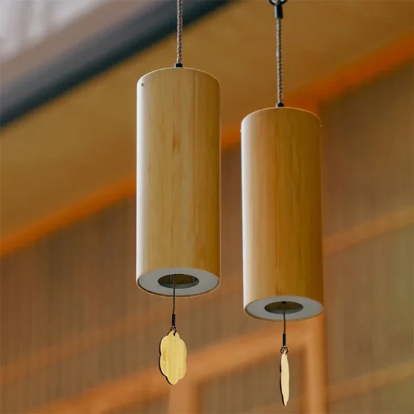 Carillons en Bambou Naturel 8 Tones 3